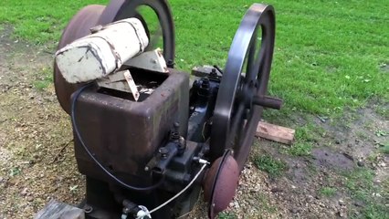 8 hp headless Witte hit miss engine