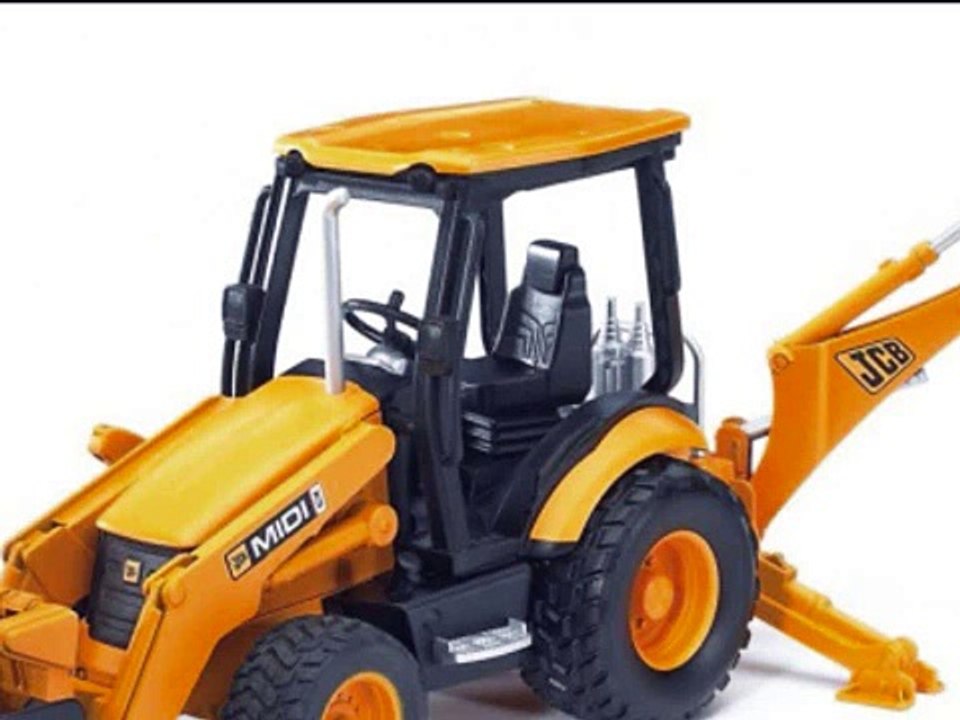 Tractopelle Bruder JCB Midi CX Jouet Pour Les Enfants