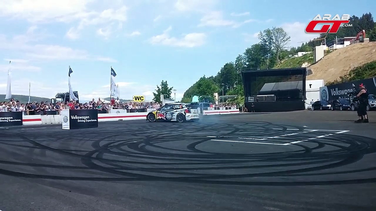 VW Polo R WRC Drifting - فولكس فاجن بولو ار تصنع حلقات دريفت
