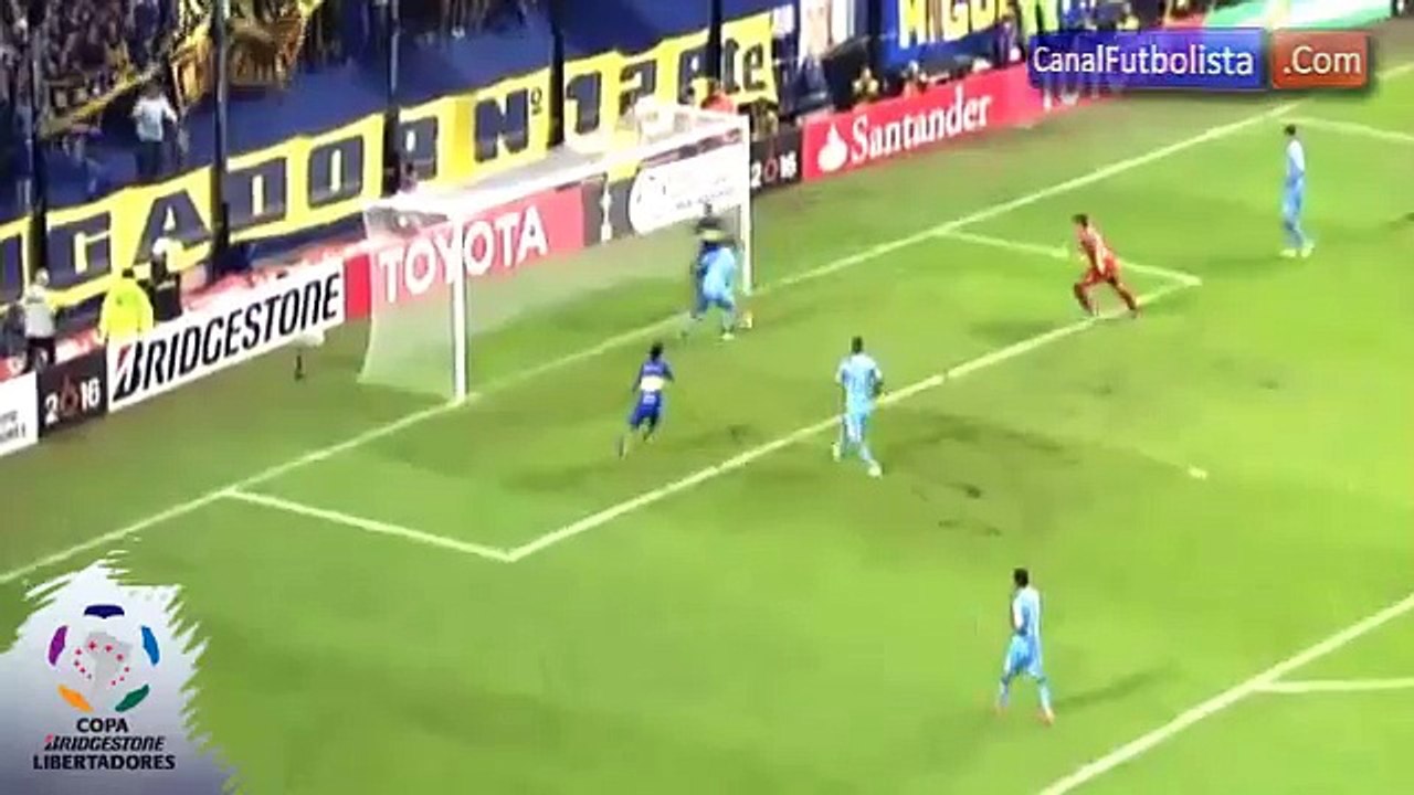 Increible gol perdido de Tévez vs Bolivar Copa Libertadores 2016