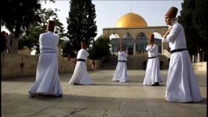Türk Semazenler Mescid-i Aksa'da