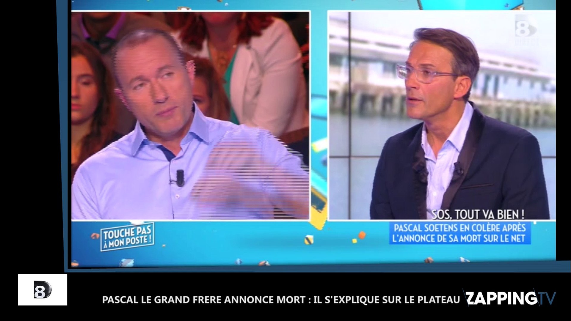 Mort Pascal Le Grand Frère TPMP – Pascal le grand frère annoncé mort : l'animateur s'explique sur le  plateau (vidéo) - Vidéo Dailymotion
