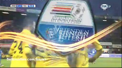 Marcos Gullon Goal HD - Zwolle 0-1 Roda - 08-04-2016 Eredivisie