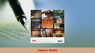 Download  Japan Style Free Books