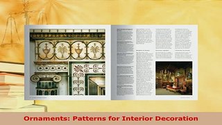 PDF  Ornaments Patterns for Interior Decoration  Read Online