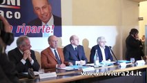 Ex  senatore Pdl Giorgio Bornacin le dichiarazioni alla presentazione del Sindaco Annoni