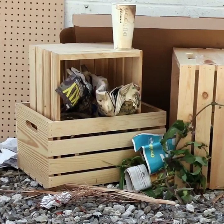 Wine Crate Coffee Table
