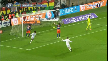 Maxwel Cornet Goal HD - Montpellier 0-2 Lyon - 08-04-2016