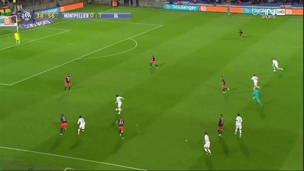 0-2 Maxwel Cornet Goal - Montpellier v. Lyon 08.04.2016 HD