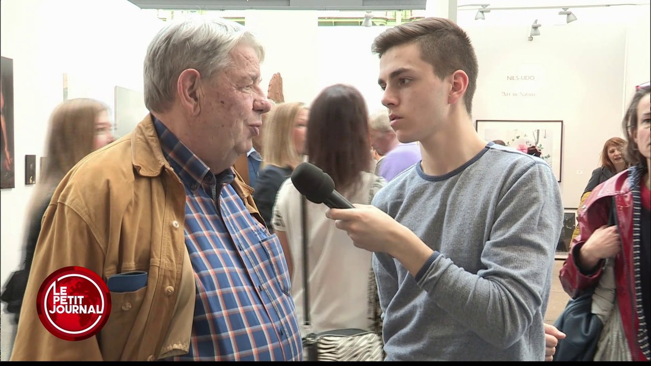 Panayotis au Art Paris Art Fair- Le Petit Journal du 08/04 - CANAL+