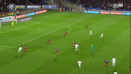 0-2 Maxwel Cornet Goal - Montpellier v. Lyon 08.04.2016 HD