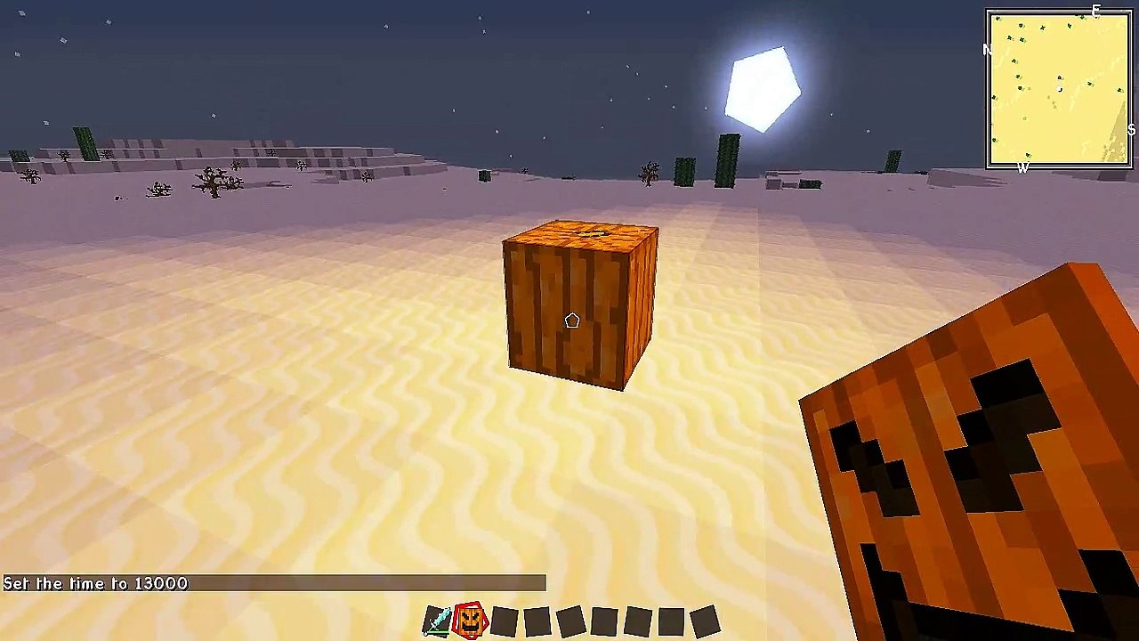Minecraft Carvable Pumkins Mod Showcase