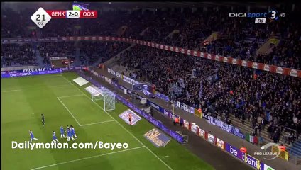 Thomas Buffel Goal  - Genk 2-0 Oostende - 08-04-2016