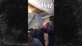 Borat Star -- Passenger Flips Out Mid-Air ... Luenell Records Takedown