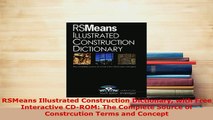 PDF  RSMeans Illustrated Construction Dictionary with Free Interactive CDROM The Complete Download Online