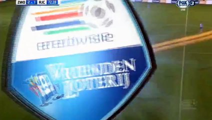 Ouasim Bouy Goal HD - Zwolle 2-1 Roda Eredivisie 08.04.2016