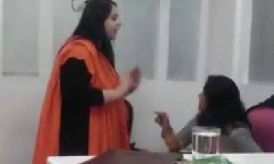 Wife of NAB officer misbehaved , slap daughter of Shagufta Ejaz in her Salon