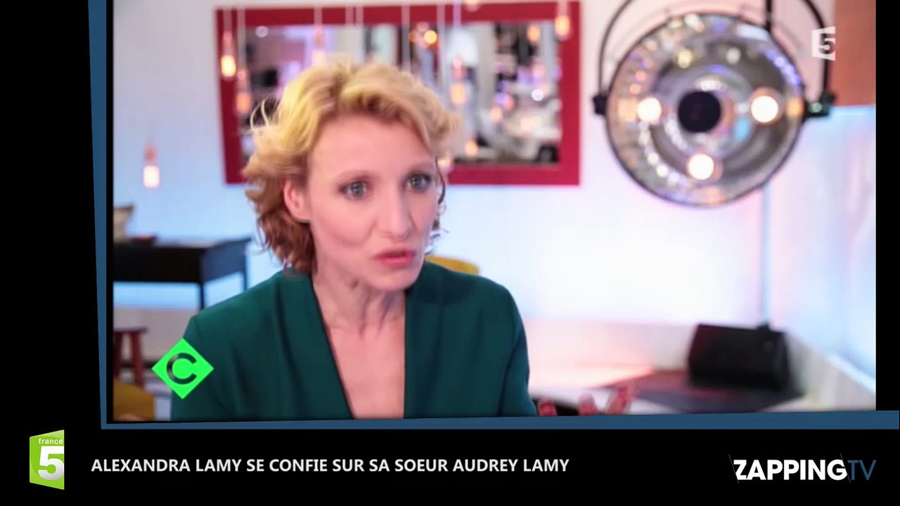 C à vous : Alexandra Lamy se confie sur Audrey Lamy "Elle a un petit grain" (vidéo)