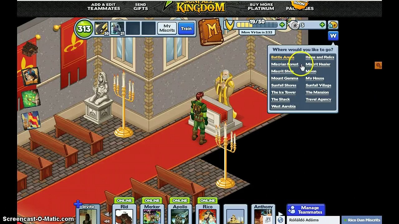Miscrits Level Up Cheat (November 4th 2012)
