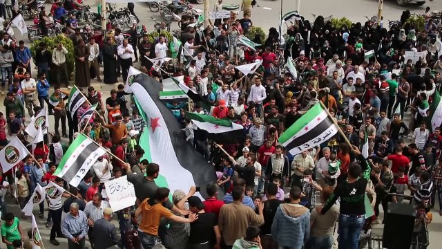 Syrie: manifestation anti-régime dans la province d'Idleb