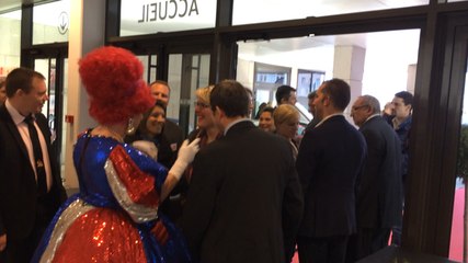 Les commerçants font le show