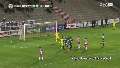 AC Ajaccio vs Red Star 1-2 All Goals & Highlights HD 08-04-2016