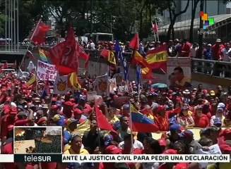 Venezolanos marchan contra la Ley de Amnistía