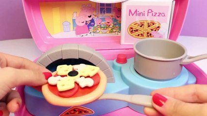 Peppa Pig Mini Pizzeria Peppa Pig Pizza Peppa Pig Chef Peppa Toys Part 2