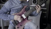 Kiesel Guitars Headless Vader Seven String Playthrough of Neurocoalescence