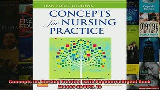 Free PDF Downlaod  Concepts for Nursing Practice with Pageburst Digital Book Access on VST 1e  FREE BOOOK ONLINE