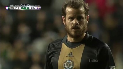 Tranquillo Barnetta Goal HD - Philadelphia Union 2-1 Orlando City SC - 09-04-2016 MLS