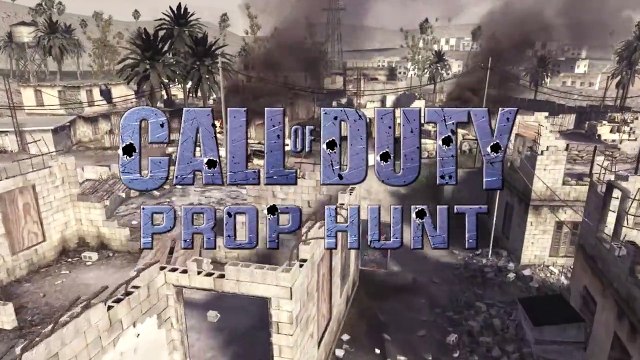 Call of Duty 4 Prop Hunt Funny Moments - Nogla s Lover, Boat Pile, Lucky Barrel (CoD4 Mod)