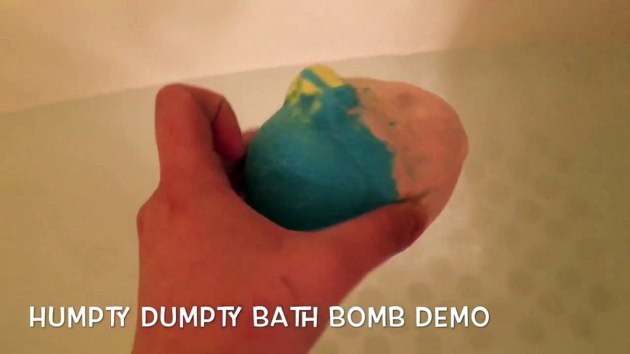 Humpty Dumpty Bath Bomb Demo - LUSH EASTER 2016