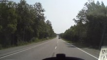 Effrayant accident de la route en Russie