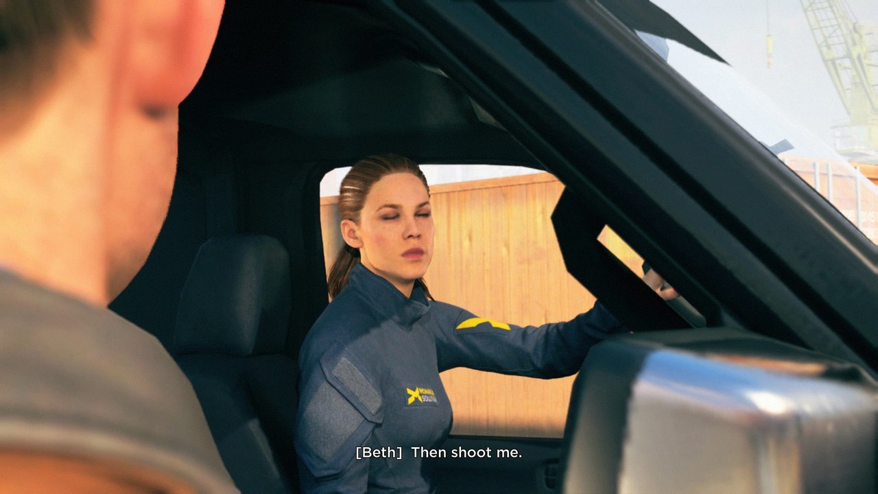 Quantum Break - Act 2-2: Beth Wilder Punches Jack, Nick ''She Scares Me'' Toto Song Cutscene XBO