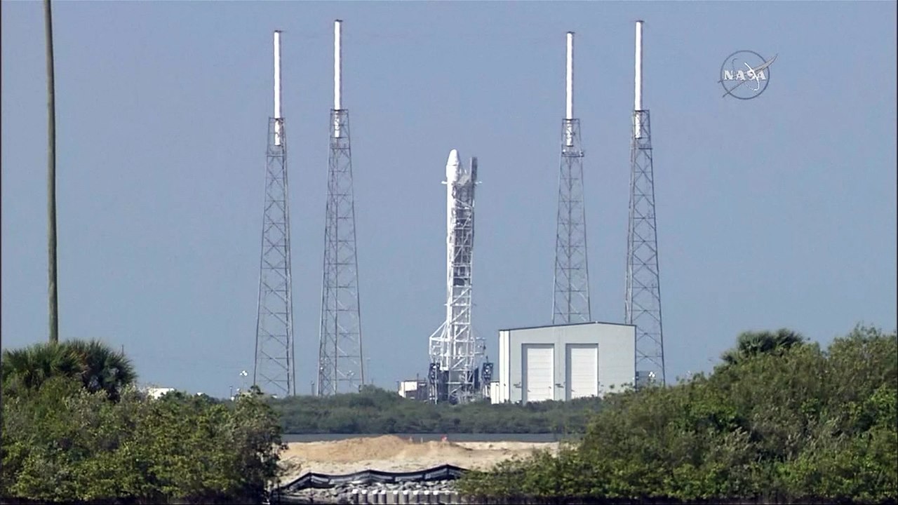 SpaceX rocket blasts off on cargo delivery run for NASA
