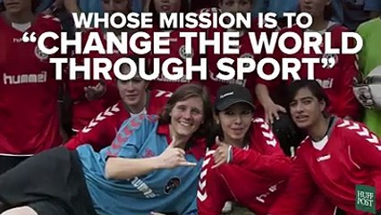 Female Footballers in Hijab