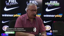Roberto de Andrade: 'Não fui procurado por ninguém da CBF. Tite me disse que não deixaria o Corinthians'