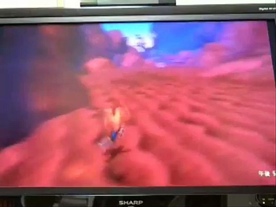クラッシュバンディクー５・あれ！？いつもよりスライディングジャンプの距離が長い？