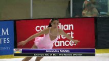 Alexandra Manis - 2016 Super Series VISI - Rink 1 (Meeker)