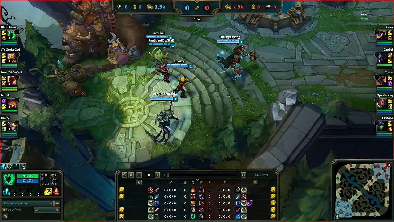 Pre-Season 6 // High Elo Ranked Hylissang and YellOwStaR [LoL] [League of Legends]