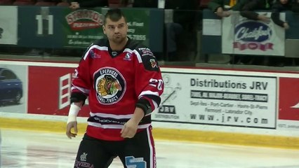 Entrevues d'après-match Sorel vs Laval 23-01-14