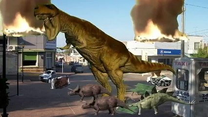 TALAMAN  CONTRA ( DINOSAURIOS JURÁSICOS )