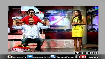 EJERCICIOS CON 2 BOTELLAS DE AGUA Y UNA SILLA?. SI, MIRA - EL ESCANDALO -EL BORI- VIDEO