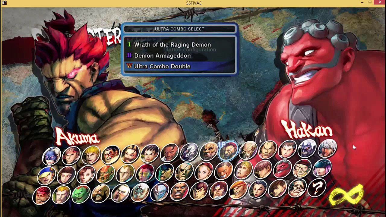 ultra street fighter 4 all combos Akuma