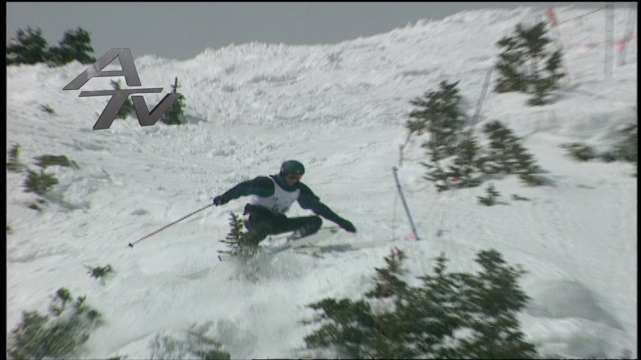Telemark Skiing is tough enough when you take the right line....