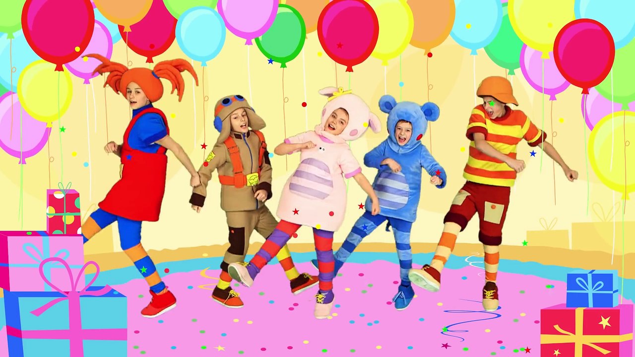 КУКУТИКИ - День Рождения - Весёлая праздничная песенка мультик для детей малышей