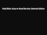 [PDF] Holy Bible: Easy-to-Read Version Revised Edition [Read] Online