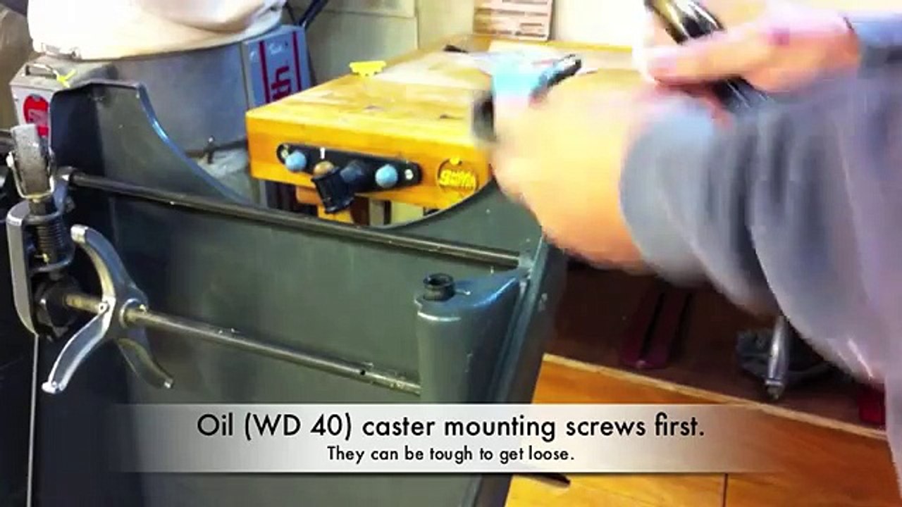 Shopsmith-New Casters! Doug Reid recommends these.