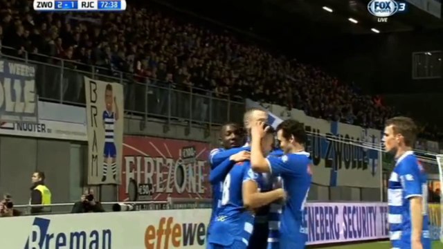 2-1 Bouy O. GOAL - PEC Zwolle 2 - 1 Roda JC Kerkrade 08.04.2016